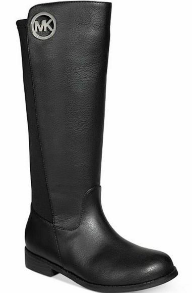 Michael Kors Other - Girls Emma Lily Michael Kors Black Boots. Sz 2.